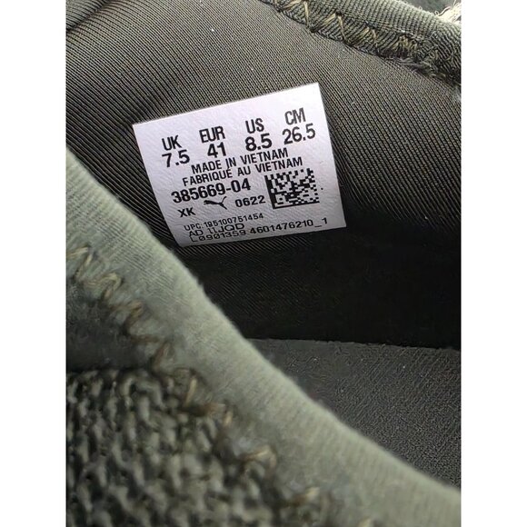 Puma Mens Electron 2.0 Sneaker Forest Green Athletic Running Shoes Size 10 - Picture 8 of 13